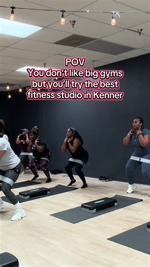 We’re banding it! We’re belling it! We’re burning it! Twice a week 🏋🏽‍♀️ Tuesdays & Thursdays at 6pm You don’t have to go to the big gym bookie butt! We got you 💪🏽 #beginner #kenner #neworleans #resistancetraining