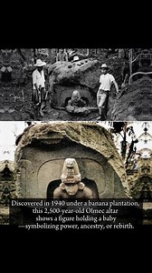 2,500 year old OLMEC ALTAR....👇🏽🤔📲 #OlmecAltar #AncientMesoamerica #OlmecCivilization #ArchaeologicalFind #SymbolicArt #PreColumbianHistory | Ancient Theories Nerd