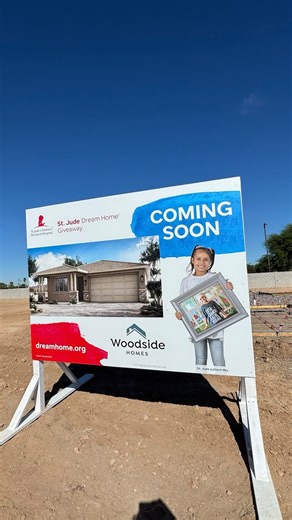 We broke ground on the 2026 St. Jude Dream Home Giveaway Home! 🏠✨❤️ Every brick, every nail, and every hand involved helps build more than a home — it helps build hope for the children and families of St. Jude. 💛 A huge thank-you to our incredible partners @arizonasfamily @woodsidehomes.us @kmle1079 and @epsilon_sigma_alpha for helping make this dream a reality. Your generosity and heart continue to build hope for families everywhere. 💫 The 2026 St. Jude Dream Home is located in the Icon at T