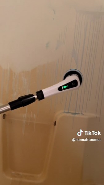 Transforming a Rusty Shower to Sparkling White!