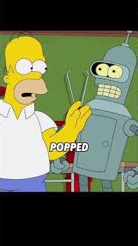 Bart put a half-eaten sandwich into the time capsule. #anime #animerecap #TheSimpsons