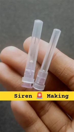 How To Make A Siren Light Using Recycled Materials । Electric Invention । #hareramfact