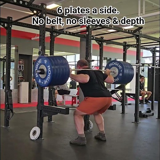 Squats 6 Plates a side - Bodybuilding Motivation ##training #motivation #bodybuilding