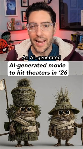66K views · 1.1K reactions | An AI generated movie is coming to theaters next year — and tell me, would you see this? (Sources: Wall Street Journal, The Verge) | Pop Culture Brain | Facebook