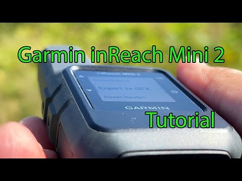 Garmin inReach Mini 2 GPS SOS tutorial | how to use this emergency communicator tracker wild camping