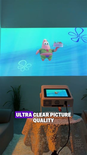 Touch Projector vs. Smart TV: Which Is Better for Home Entertainment? #bedroomgoals #smartphone