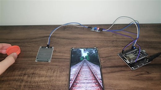 Sensor de Chuva com ESP-8266 para Projetos Arduino