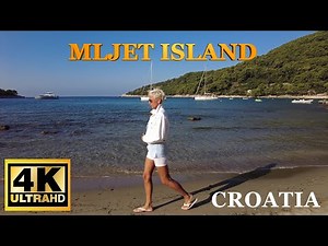 Explore Mljet Island in 4K: A Stunning Walking Tour of Croatia’s Paradise