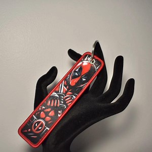 Embroidered Deadpool Keychain, Anime Flair - Etsy UK
