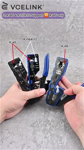 Cat6/Cat7 RJ45 Crimpers–Which One Wins?#shorts #cat6 #cat7 #rj45 #tools #rj45connector #diy
