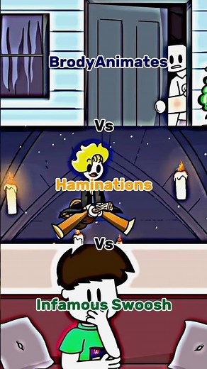 BrodyAnimates Vs Haminations Vs Infamous Swoosh