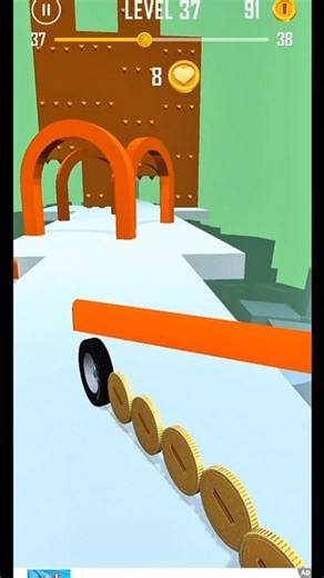 Coin Rush Gameplay (ios/android) Walkthrough #shorts level #1000 #newgame2021