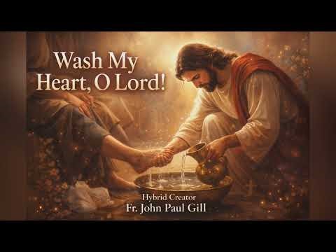 Wash My Heart, O Lord | Maundy Thursday Foot Washing Song | Catholic Eucharistic Worship | Holy Week