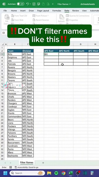 Mastering the Filter Function in Excel