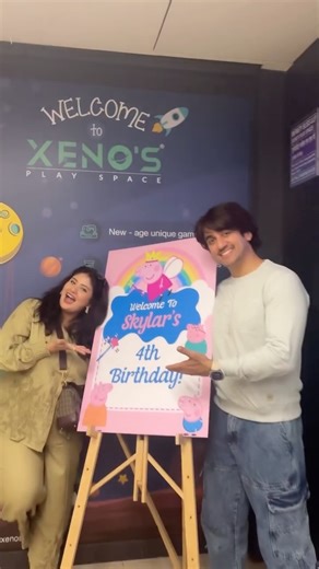 Shanice Shrestha Sharma on Instagram: "Literally the BEST Birthday celebration we have had for Skyu so far… kids had fun but all the adults got to be kids again too and that was the cherry on the cake! Best birthday @xenosplayspace Ghatkopar. Thankful to the entire team for managing the decor, the party, the guestlist and the food, all so well. We had a blast and memory made for life❤️"