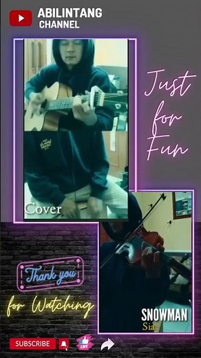 SNOWMAN | SIA | VIOLIN COVER