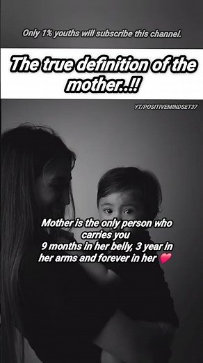 The true definition of the mother.. #mother #inspiration