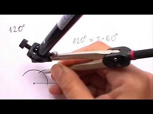Constructing an Angle of 120 degrees Video Lecture - Class 6