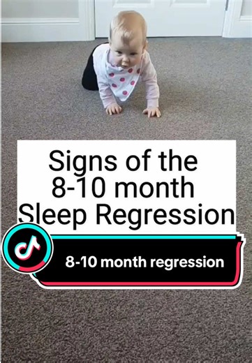 Having a little one going through the 8-10 Month Sleep Regression? Here's what to expect:⁠ ⁠ 1️⃣ Nighttime Wake-ups: More midnight visits, anyone?⁠ ⁠ 2️⃣ Fussiness Boost: They're cranking up the fussiness level—normal stuff!⁠ ⁠ 3️⃣ Self-Settling Mystery: Self-settling skills taking a break.⁠ ⁠ 4️⃣ Nap Resistance: Naps turning into a bit of a standoff.⁠ ⁠ 5️⃣ Tears & Protests: Bedtime might come with some extra drama.⁠ ⁠ 6️⃣ Clinginess Surge: Suddenly super attached? That's the separation anxiety