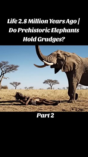 Life 2.8 Million Years Ago: Do Prehistoric Elephants Hold Grudges?