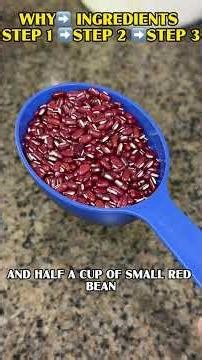 How to Make Job's Tears & Red Bean Tea — Ancient TCM Recipe for a Puffy Belly #tcm