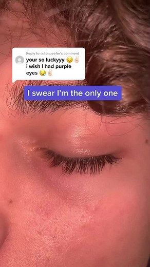 Reply to @cutequeefer #foryou #purpleeyes #2022 | Grey Eyes