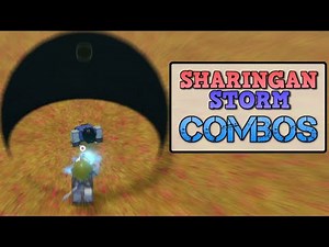 Sharingan (Akuma) + Storm Combos || Shindo Life
