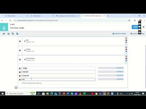 How to create an online questionnaire in Kobocollect - ODK