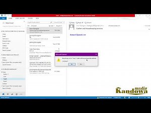 How To Clear/Empty your Trash in Outlook || Outlook Tutorial