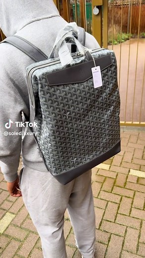 Goyard Cisalpin Backpack Review - Grey Style
