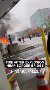 Surveillance video showed the vehicle stopped at an initial security checkpoint, according to sources briefed on the investigation. The vehicle was then directed to a secondary security checkpoint, and at that point, the vehicle sped up and crashed into the secondary screening location, sources said. | ABC7NY