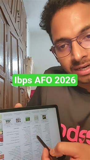 IBPS AFO 2026 tnau agritech portal tips and tricks