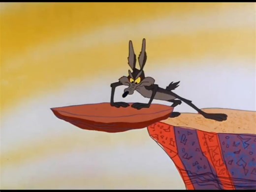 A few more lessons on cartoon physics by Wile E. Coyote | We love Cartoon