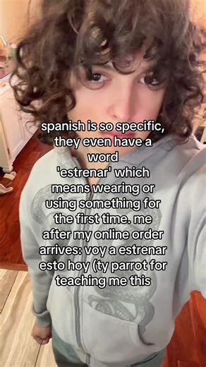 Learn Spanish with a Parrot: The Meaning of 'Estrenar'