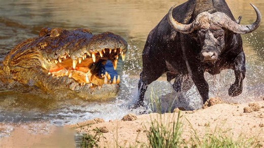 The Deadly Crocodile: Lightning-Fast Attacks on Lions, Zebras, and More
