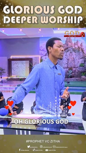13K views · 1.1K reactions | GLORIOUS GOD, DEEPER WORSHIP | PROPHET VC ZITHA #prophetvczitha #worship #gdwithustv #vczithaministries | VC Zitha Ministries | Facebook