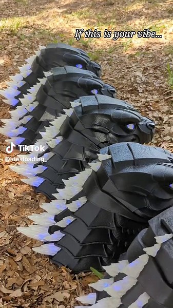 Godzilla Armor Helmet Concept - Available on Etsy Shop