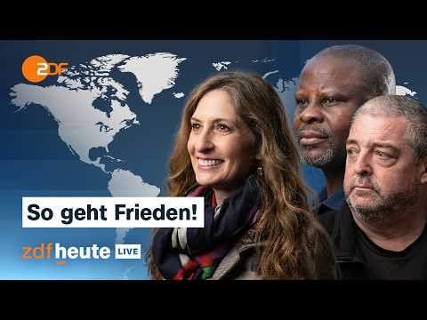 Iran, Ukraine, Syria: How to end wars | auslandsjournal and ZDFheute live