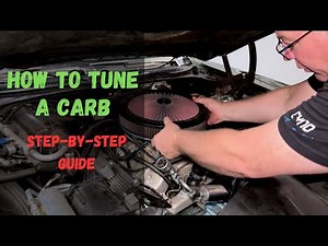How to Tune a Carburetor | step-by-step (Detailed)