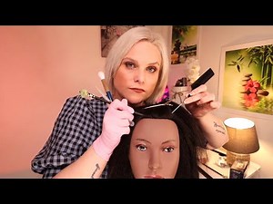 A 100% Realistic ASMR Hair/Scalp Check & Treatment: EXTRA Relaxing For Sleep