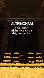 Join Us for a Magical Candlelight Experience in Altrincham on the 27th September ️ Featuring the Iconic Sounds of Coldplay ✨ | Lumos Experiences | Facebook