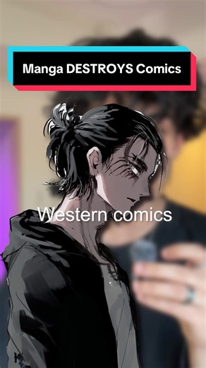 Japanese Manga Outperforms American Comics