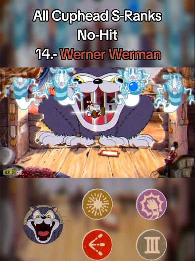 Cuphead: Werner Werman S-Rank No-Hit Guide