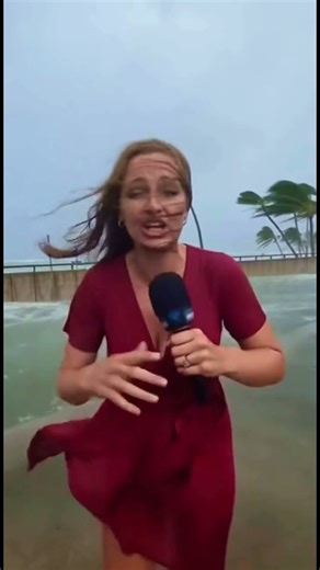[Breaking News]! Live hurricane field reports amid 100 mph winds.