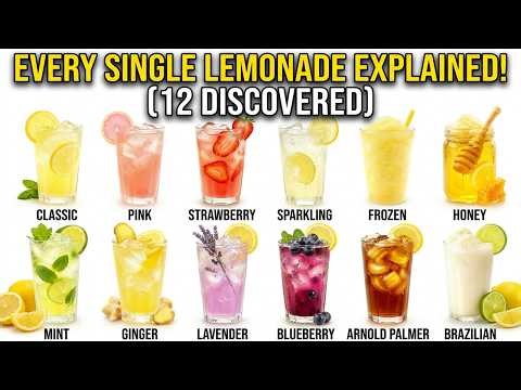 Every type of Lemonade Explained!