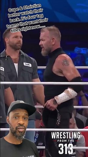 The AEW tag team division is STACKED #wrestlingfromthe313 #wrestling #aew #fyp #foryou #shorts #like