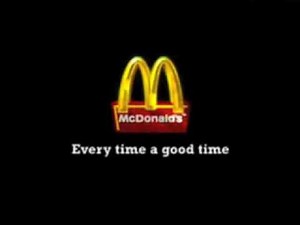 McDonald's Slogan Jingle - "Every Time a Good Time" (1999-2003, Germany)