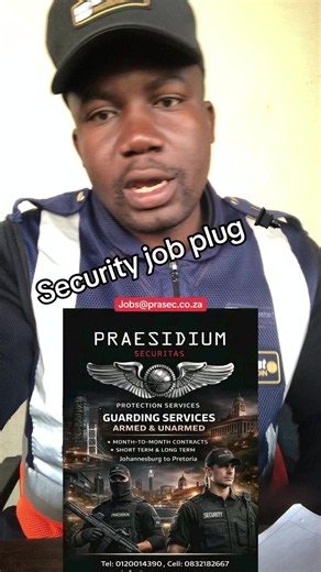 Security Guard Jobs in Benoni & Thembisa