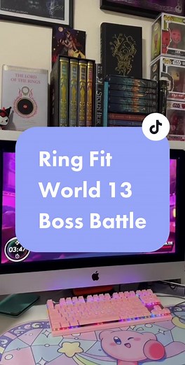 Ring Fit Adventure World 13 El Dorago Boss Battle ❤️‍🔥 #jennyomaly #ringfitadventure #nintendoringfitadventure #nintenodswitch #fitnessgaming #wiifit #wiifittrainer