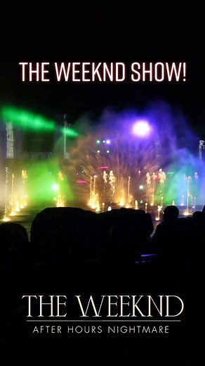 The Weeknd Show at Horror Nights! #hhn #horrornights #halloweenhorrornightsorlando #hhn31 #hhn2022 #theweeknd